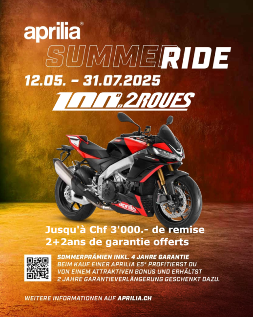 PROMO APRILIA SUMMER RIDE 2025